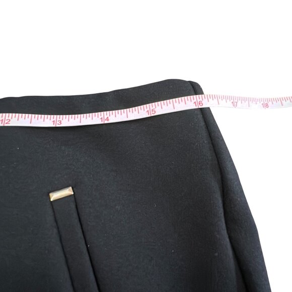 Chico's Pants Size 1 P Petite Black Juliet Slim Trim Detail Ankle Pants Slimming - Picture 12 of 14